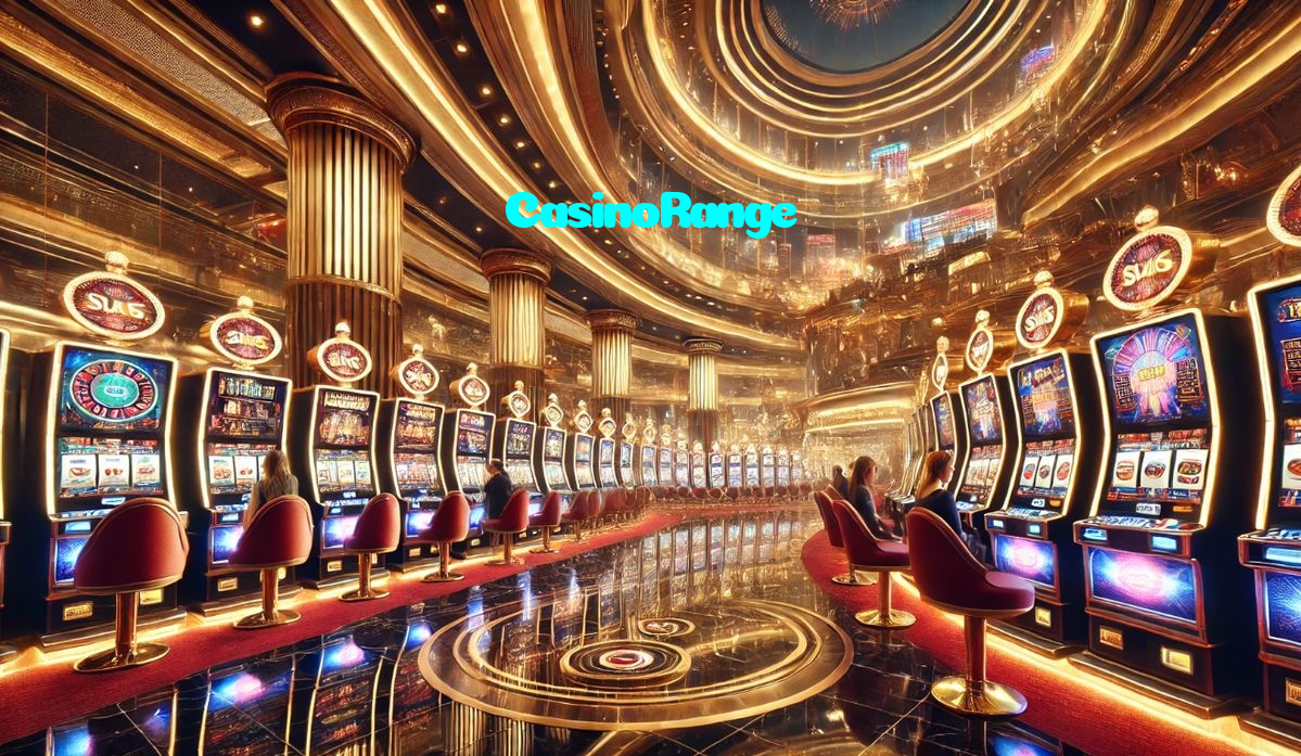 CasinoRange casino presented on mobile device in Pakistan with slots and live games